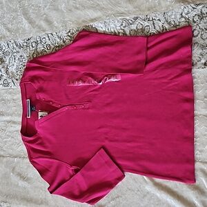 Karen Scott Petites 3/4 Sleeves Top - Petite Medium